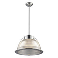 1-Light Pendant in Polished Chrome Finish