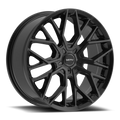16x7.5 Motiv 441B Zenith Gloss Black Wheel 5x100/5x4.5 (40mm)