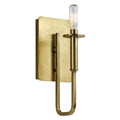 43363NBR-Kichler Lighting-Alden - 1 Light Wall Sconce In Mid-Century Modern Style-11.5 Inches Tall and 5 Inches Wide