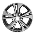 Remanufactured Machined and Painted Black Aluminum Wheel 16 x 6.5 fits 2020-2022 Nissan Sentra