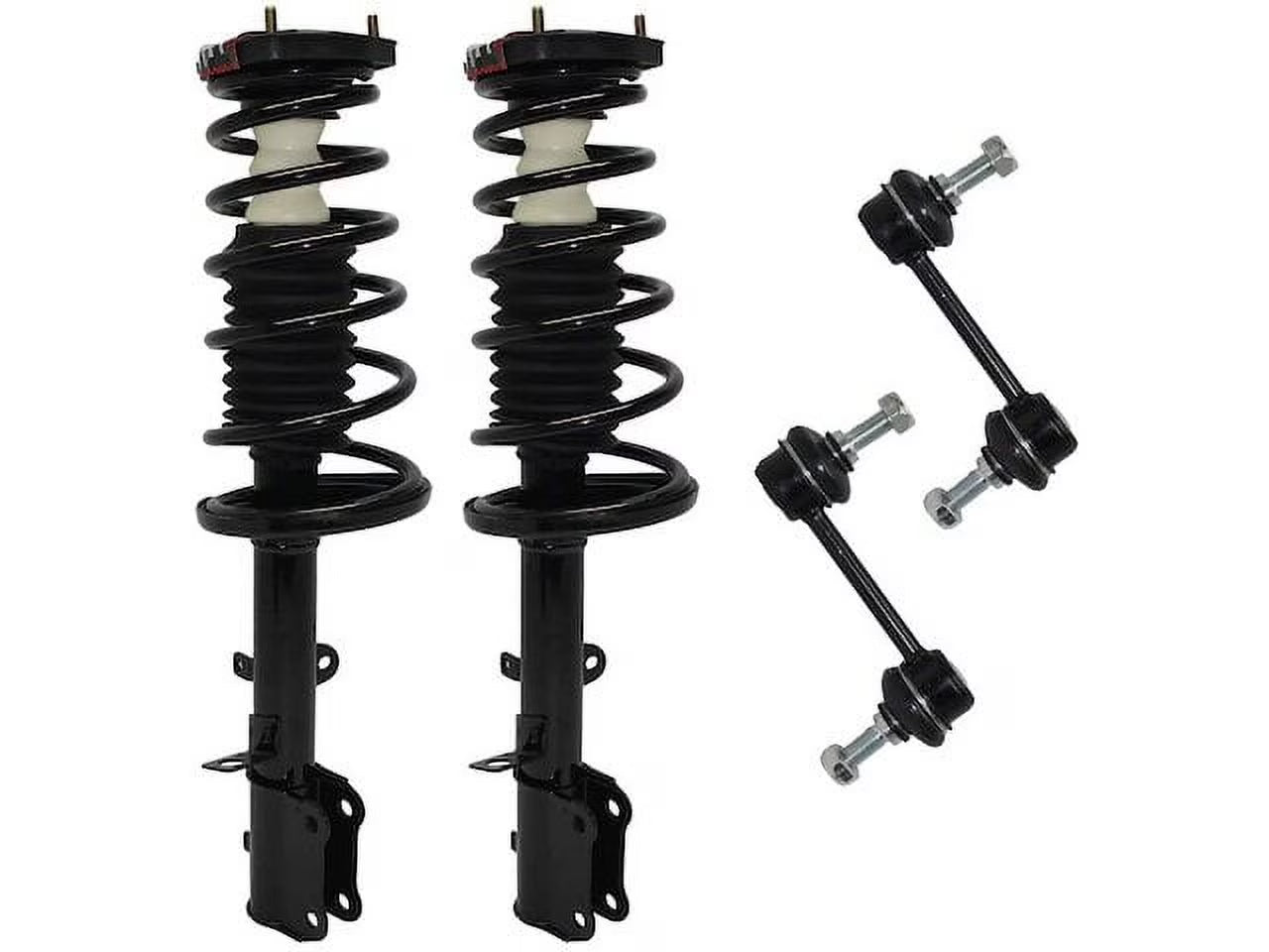 Rear Strut Assembly and Sway Bar Link Kit - Compatible with 1993 - 2002 Toyota Corolla Sedan 1994 1995 1996 1997 1998 1999 2000 2001