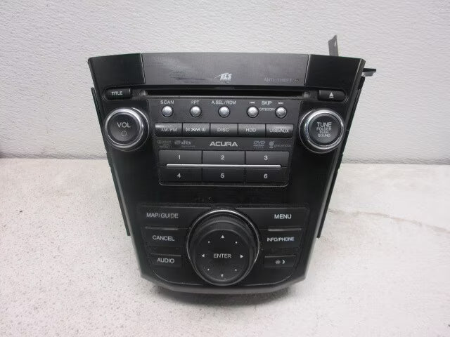 Pre-Owned 10-13 Acura MDX AM FM CD Radio Receiver OEM LKQ - Verify Specific Vehicle Fitment In Description - (Good)