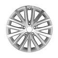Remanufactured Machined and Painted Silver Aluminum Wheel 17 x 7 5C0601025A8Z8 fits 2011-2016 Volkswagen Jetta
