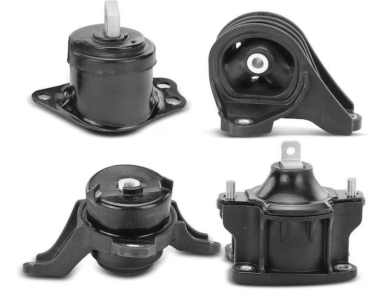 Engine Mount and Transmission Mount Kit 4 - Compatible with 2013 - 2017 Honda Accord 2.4L 4-Cylinder 2014 2015 2016