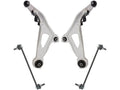 Front Control Arm Ball Joint and Sway Bar Link Kit - 4 Piece - Compatible with 2013 - 2019 Nissan Pathfinder 2014 2015 2016 2017 2018