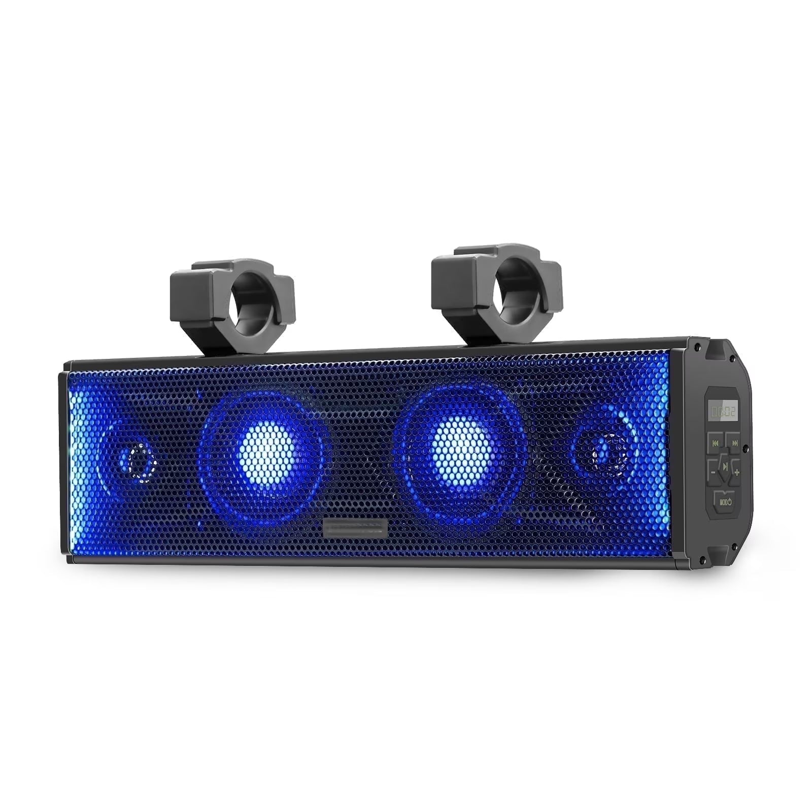  KORBROS 17   Bluetooth Soundbar ATV with 4.0-Channel Stereo and Waterproof Radiators for UTV Golf Cart 