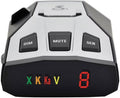 Cobra RAD 350 Laser Radar Detector - Long Range, False Alert Filter, OLED Display, Front & Rear Detection