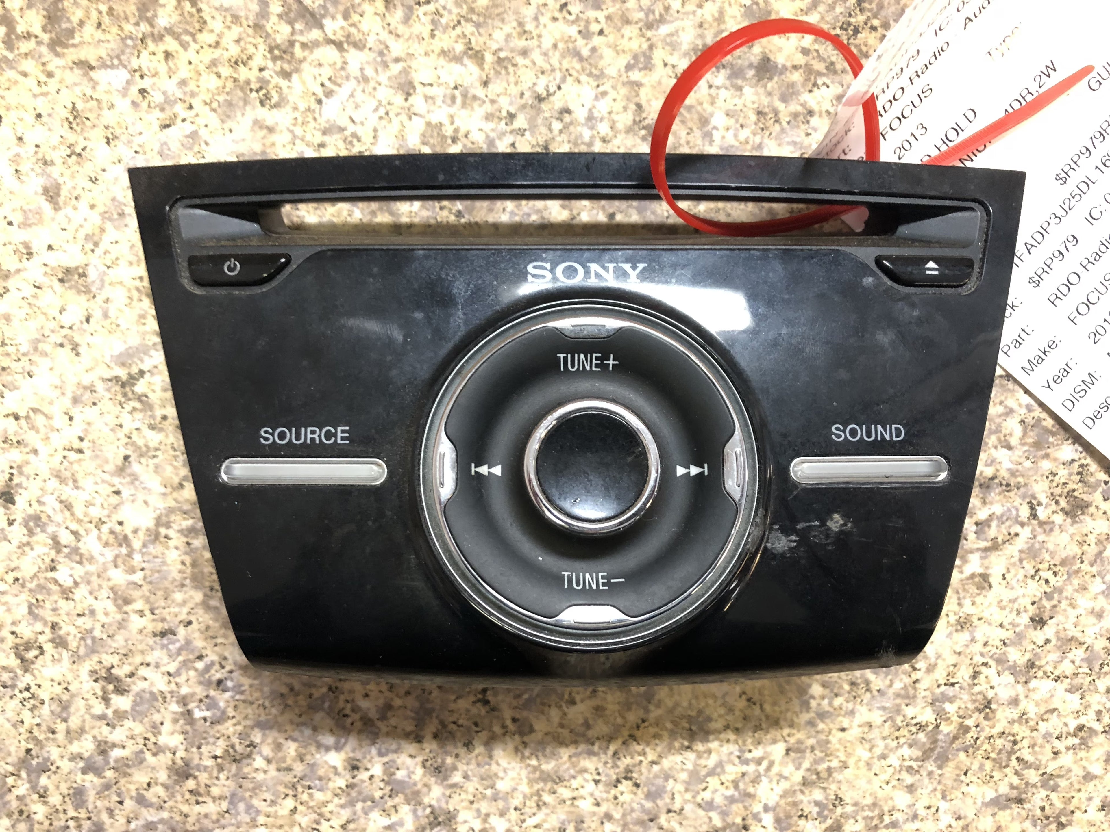 Pre-Owned 12-18 Ford Focus AM FM Radio Control Panel w/ Navigation OEM LKQ (Good)
