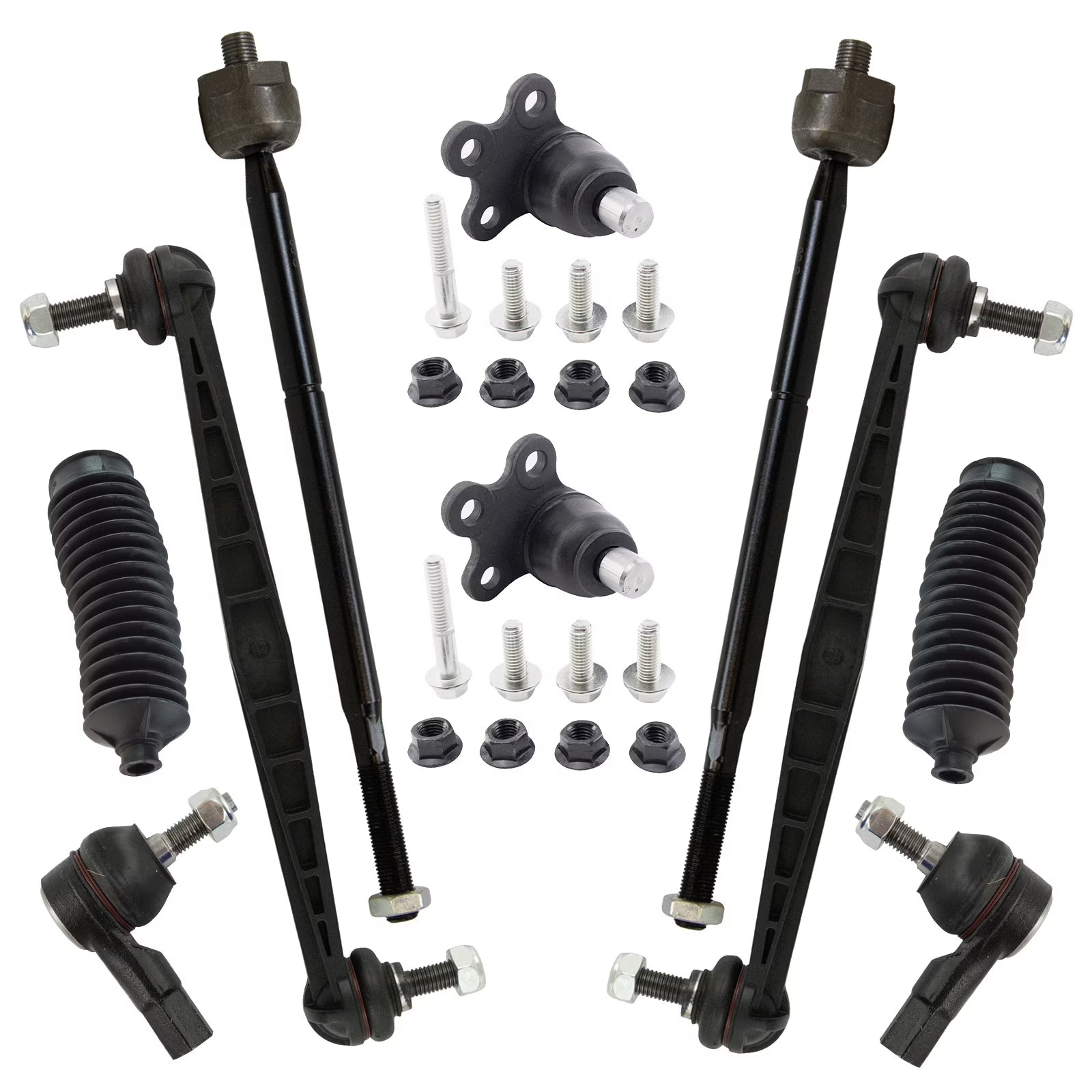 TRQ Front Steering & Suspension Kit Fits 2012-2018 Chevrolet Sonic PSA48904
