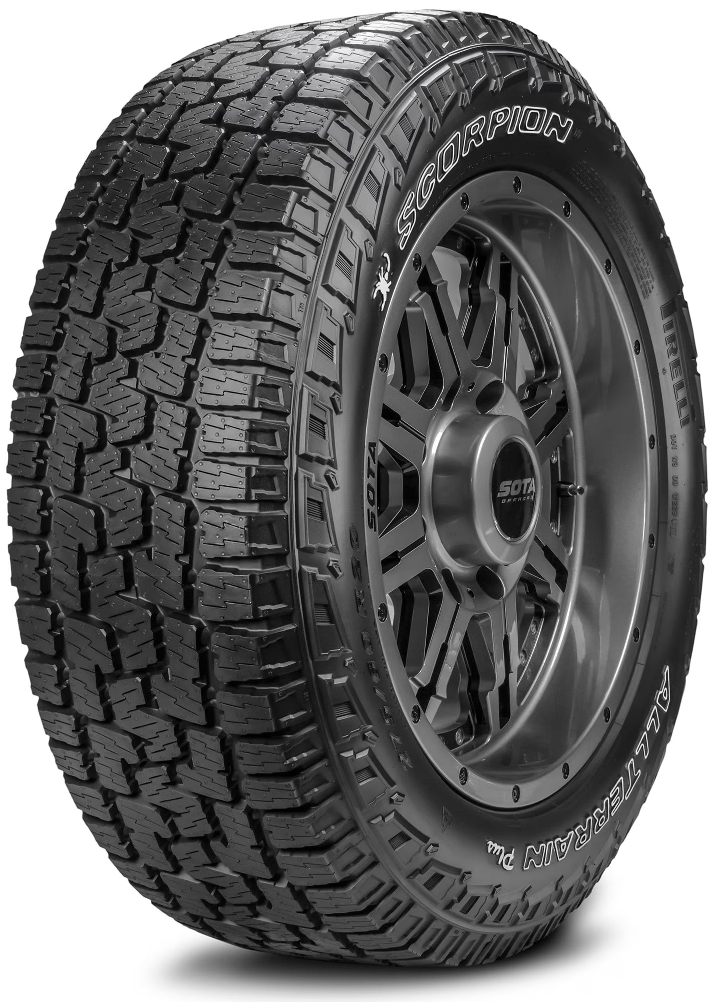 Set of 2 Pirelli Scorpion All Terrain Plus LT265/75R16/10 10-Ply 123S Tires 2657516 265 75 16