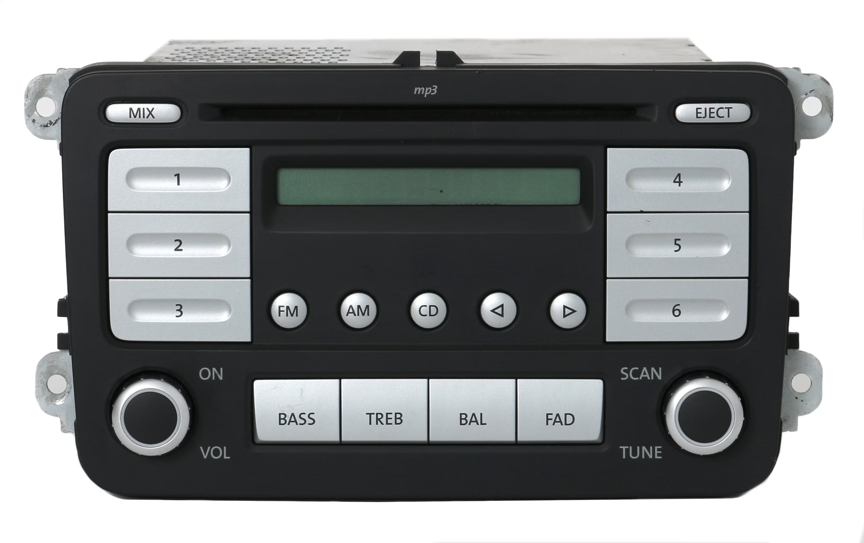 1 Factory Radio 638-50773-NOA AM/FM Radio CD Player Fits 06-09 Eos Jetta Rabbit Fits select: 2006-2007,2009 VOLKSWAGEN JETTA
