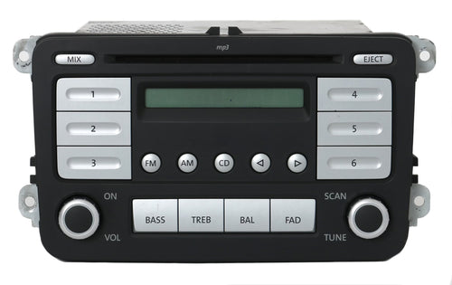 1 Factory Radio 638-50773-NOA AM/FM Radio CD Player Fits 06-09 Eos Jetta Rabbit Fits select: 2006-2007,2009 VOLKSWAGEN JETTA