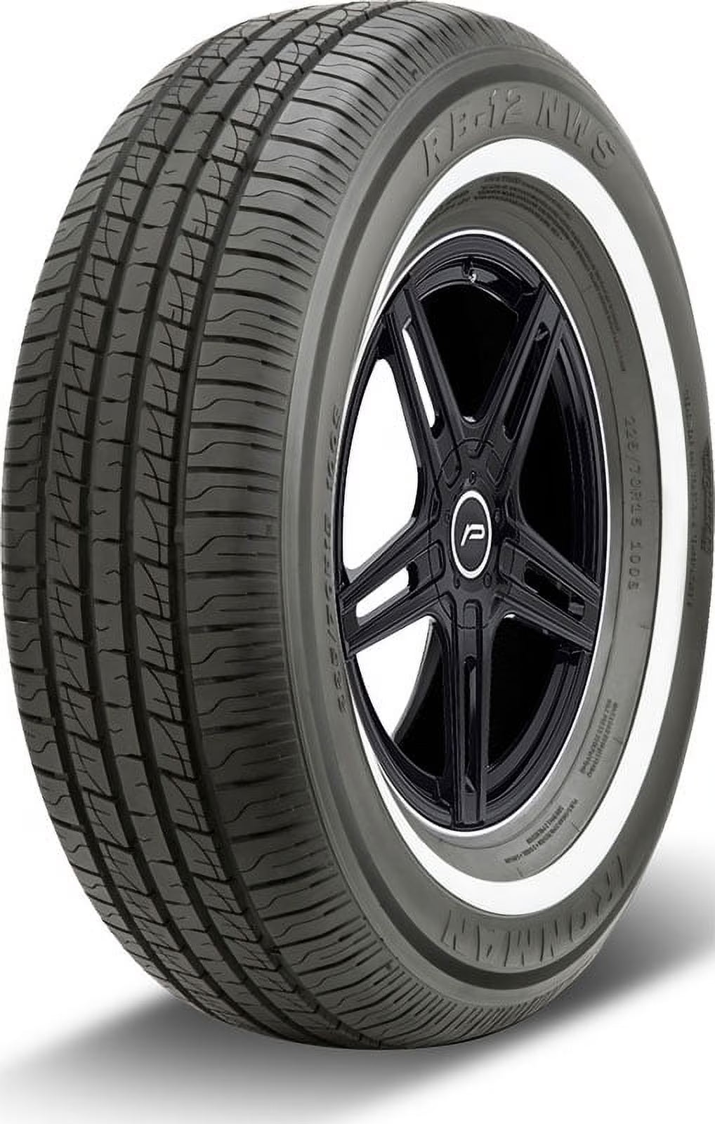 Set of 4 Ironman RB-12 NWS 205/75R14 95S Tires