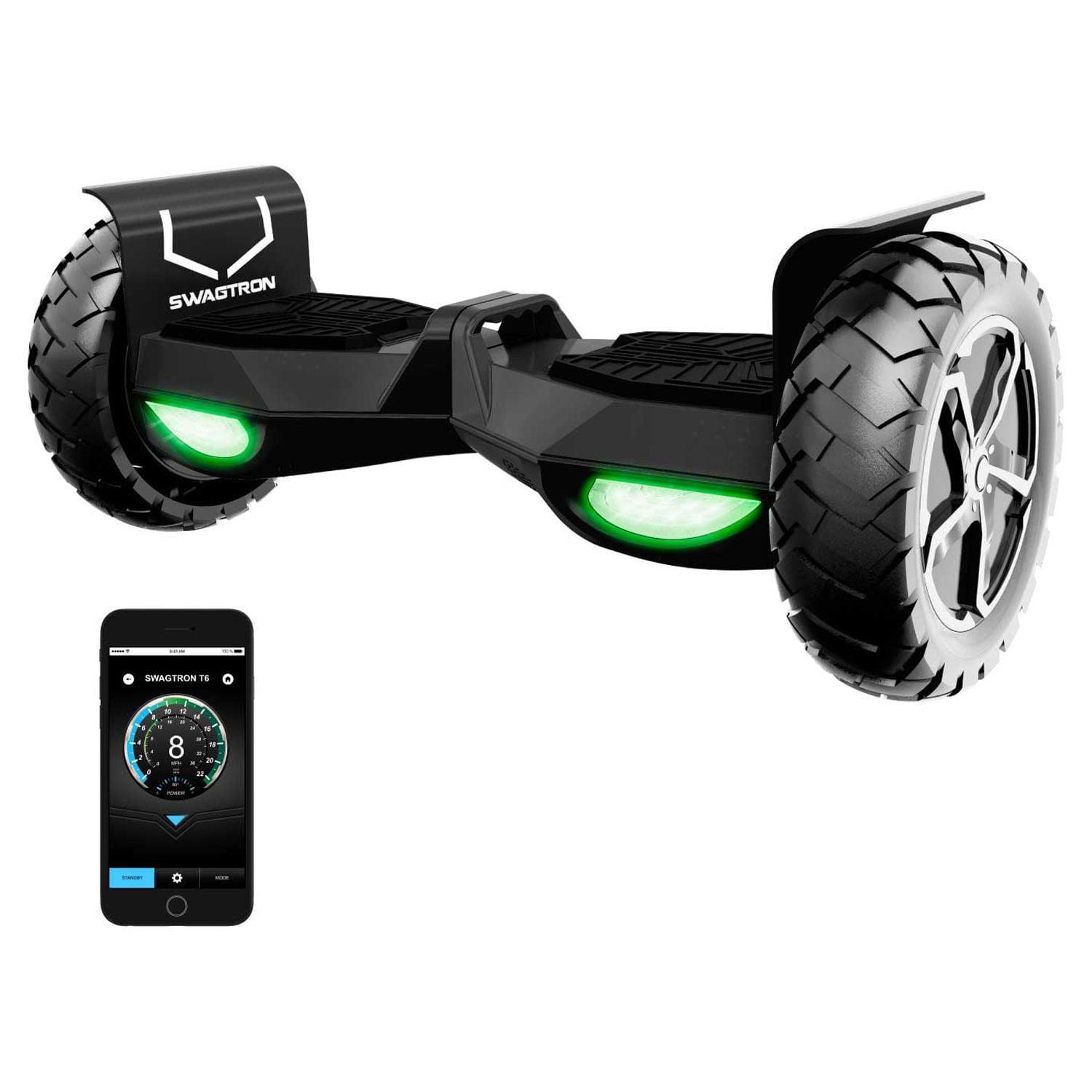 SWAGTRON Swagboard Outlaw Off-Road T6 - Handles Over 420 LBS. Up to 12 MPH. 10¡å Rugged Tires