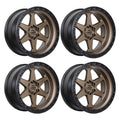 4 x Lock Offroad Olympus Matte Bronze Wheels 6x139.7 17x9 -12et Truck Suv Rims