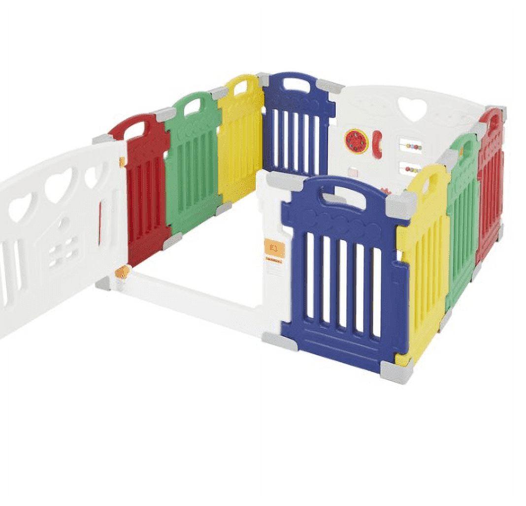 Dream On Me Imagination Station 10 Panel Playpen. (Model # 398-Multi)