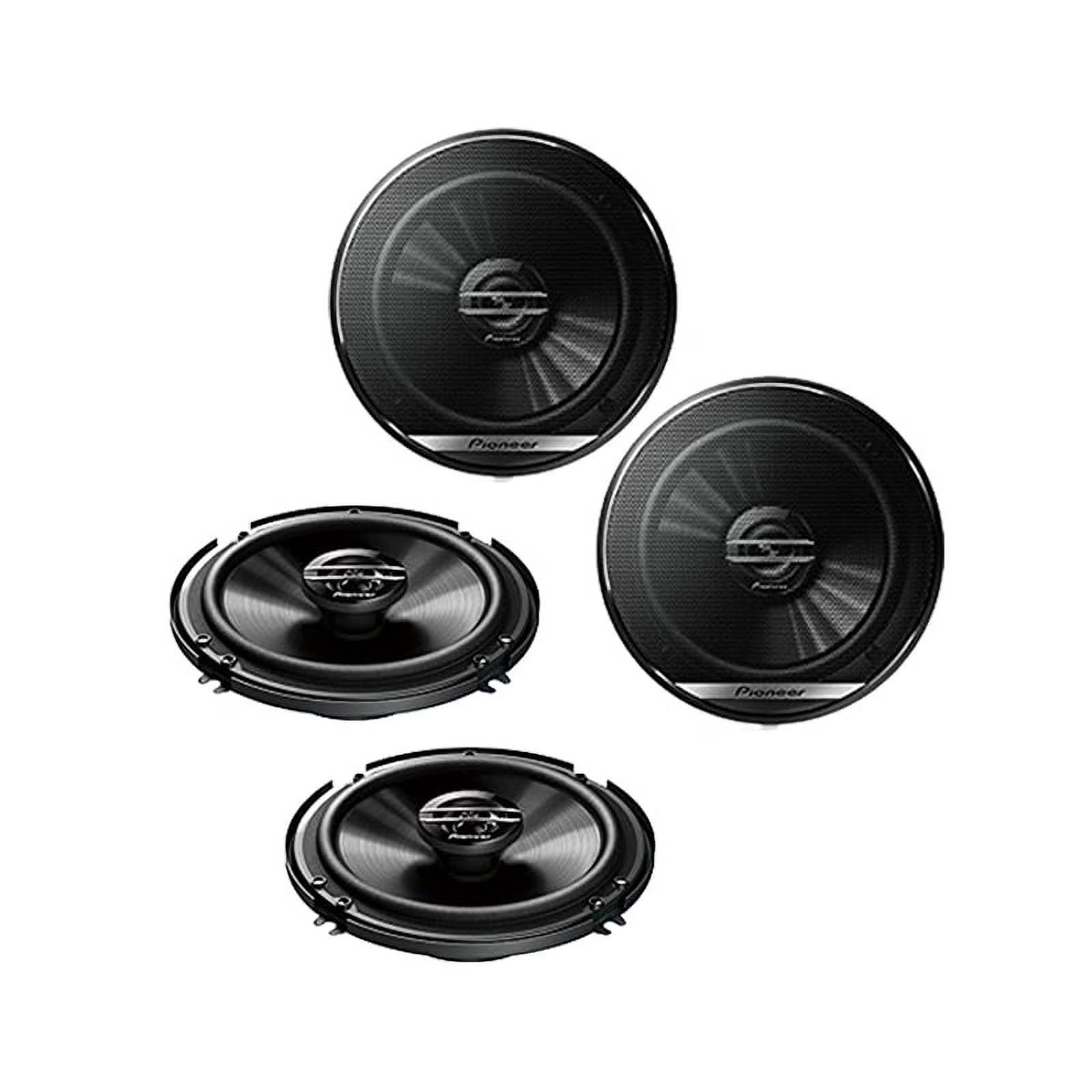 Pioneer (2 Pairs) TS-G1620F 6.5  2-Way Coaxial Speakers 300W Max 40W Nom 6-1/2 