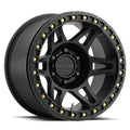 Method Race Wheels mr106 beadlock 17x9 5x127 -44et 71.5mm matte black wheel Fits select: 2015-2019,2021 JEEP WRANGLER UNLIMITED