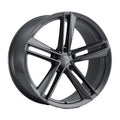 OHM Aluminum Rim LIGHTNING 18X8.5in Gloss Gunmetal Finish, 1885LTG305120G64