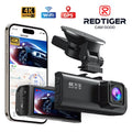 REDTIGER Dash Cam, 4K UHD Car Camera Front with Wi-Fi GPS, 3.18  LCD Screen, G-Sensor, Night Vision, 24H Parking Monitor