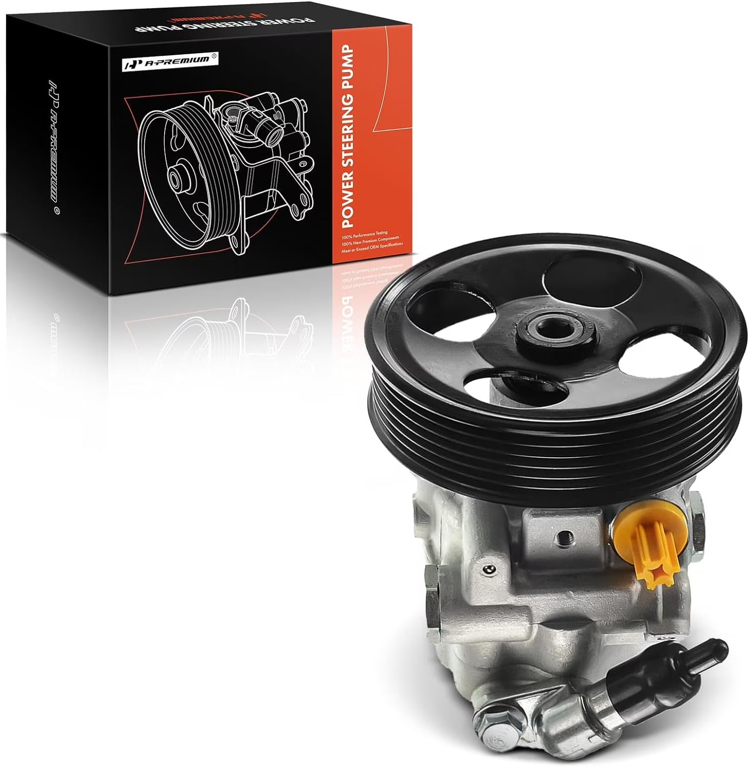 A-Premium Power Steering Pump with Pulley Compatible with Subaru Forester 2011-2013