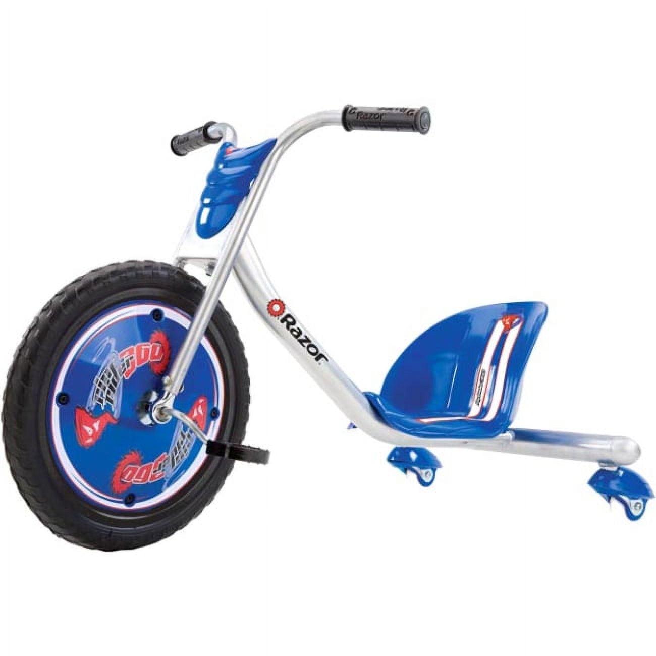 Razor RipRider 360 Drift Trike - Blue. 16¡å Front Wheel. 3-Wheeled Ride-on. Tricycle for Child 5+