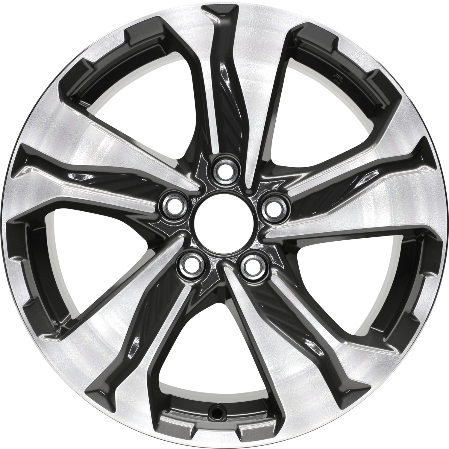 Remanufactured Machined and Painted Dark Charcoal Aluminum Wheel 17 x 7.5 fits 2017-2021 Honda CR-V