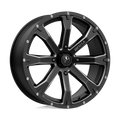 Msa Offroad Wheels M42 Bounty 18X7 4X137 10Et 132Cb Satin Black Milled Wheel