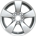 Remanufactured Painted Silver Aluminum Wheel 17 x 7.5 36116776776 fits 2008-2010 BMW 528i