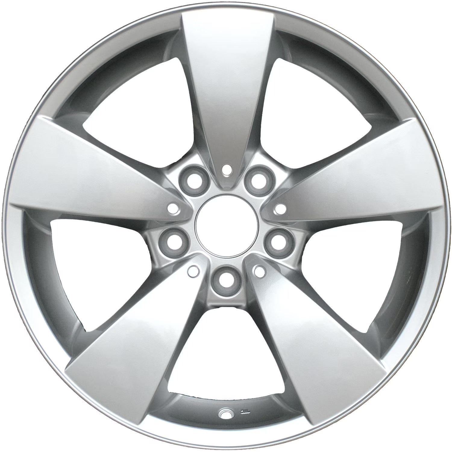 Remanufactured Painted Silver Aluminum Wheel 17 x 7.5 36116776776 fits 2008-2010 BMW 528i