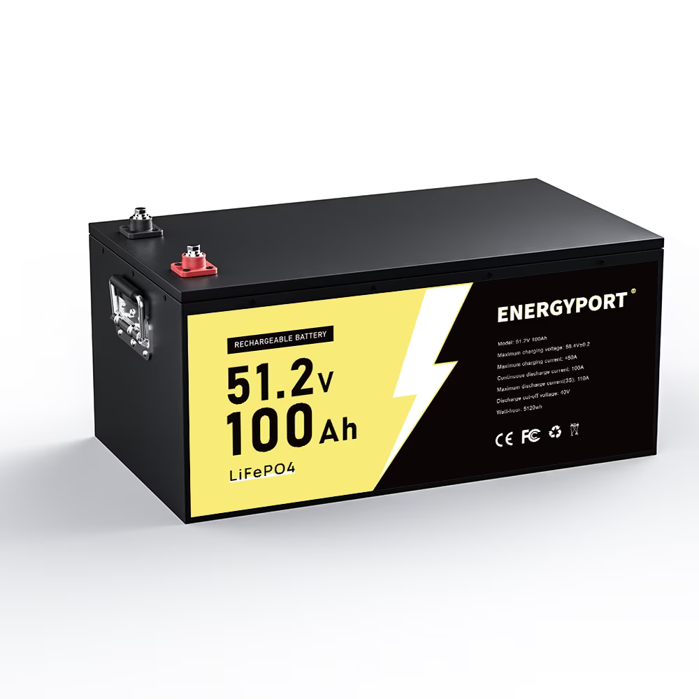 48V 100Ah Lifepo4 Lithium Battery, 200A BMS Low-Temp Protection 48 Volt Battery Support up to 5kW Motor 6000+ Deep Cycle Perfect for Golf Carts RV, Marine and Off Grid Applications