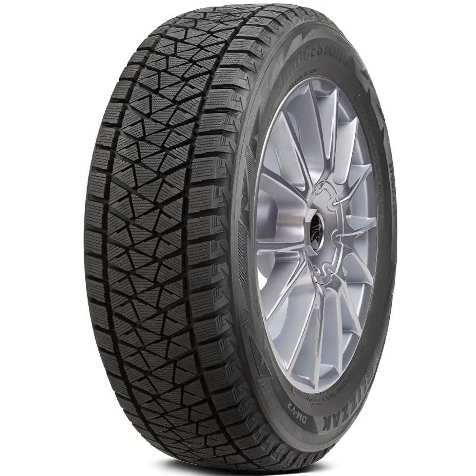 4 Bridgestone BLIZZAK DM-V2 245/65R17 107S High Performance Winter Snow Tires BR016168 / 245/65/17 / 2456517