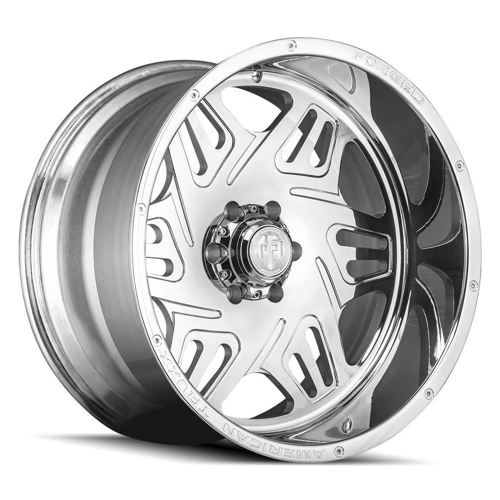 AMERICAN TRUXX FORGED ORION-ATF1908 24X14 8X165.1 -76ET 125.2CB POLISHED
