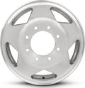 For 1999-2004 Ford F350 16 Inch Machined with Clear Coat Silver Rim - OE Direct Replacement - Road Ready Car Wheel