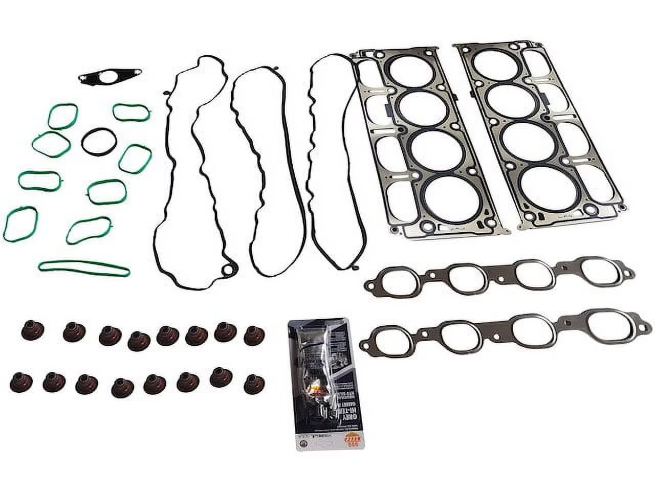Engine Cylinder Head Gasket Kit - Compatible with 2014 - 2018 Chevy Silverado 1500 5.3L V8 2015 2016 2017