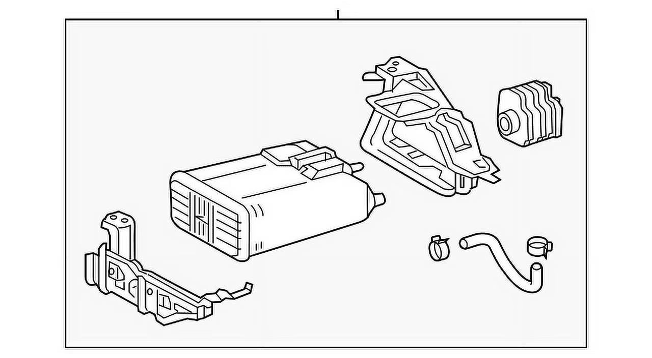 Genuine OE Toyota Vapor Canister 77740-0R020