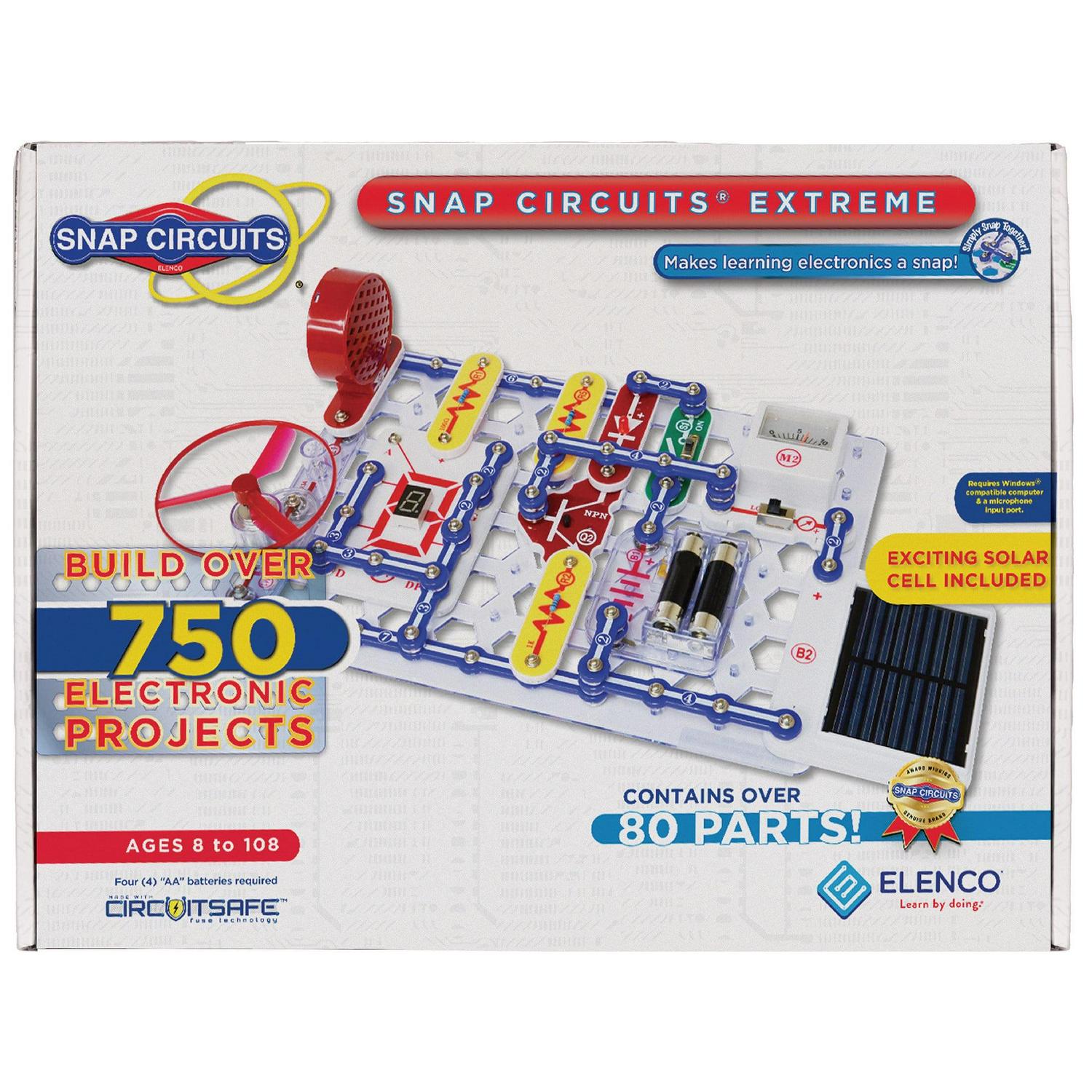 Snap Circuits? Extreme SC750 | Electronic Science Kit | 750 Project STEM Educational Toy | Ages 8+