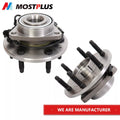 MOSTPLUS Pair Front Wheel Hub Bearings Assembly for 2007-2013 Silverado Sierra 1500 4WD