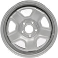 Dorman 939-168 Steel 16  Wheel Rim 16 x 6.5-inch 5-Lug Silver, for Specific Jeep Models