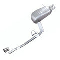 Stainless Steel Exhaust Muffler Pipe Assembly Fits 2007-2014 Volvo XC90 3.2L - Direct Fit