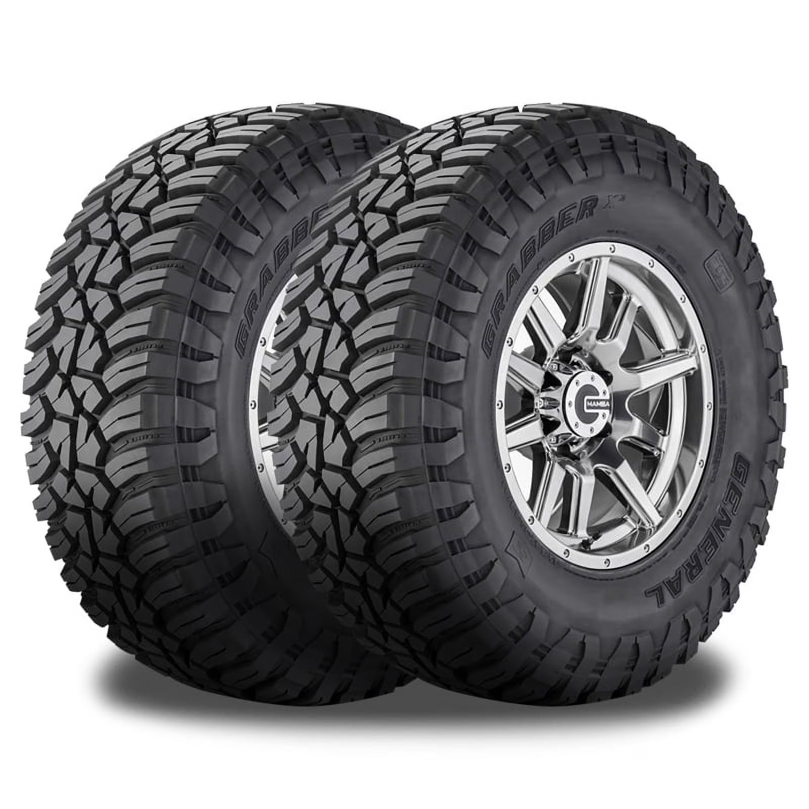 2 General Grabber X3 315/70R17 121/118Q Off-Road Mud Tires Truck SUV 10 PLY 4505810000 / 315/70/17 / 3157017