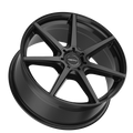 Motiv 18x7.5 5X4.50 432B Rigor Black Wheel Rim