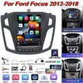 Eforcase Car Radio Stereo for Ford Focus 2012-2018, Android 13 9 Inch Built-in Carplay Android Auto Play DSP Bluetooth5.0 WiFi GPS SWC + Camera