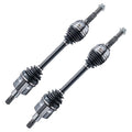 Detroit Axle - 4WD Front CV Axles for 2002-2009 Chevrolet Trailblazer GMC Envoy 2003 2004 2005 2006 2007 2008, 2 CV Axles Assembly Replacement