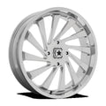 MSA Offroad Wheels Aluminum Rim M46 24X7in Chrome Finish, M46-024756C