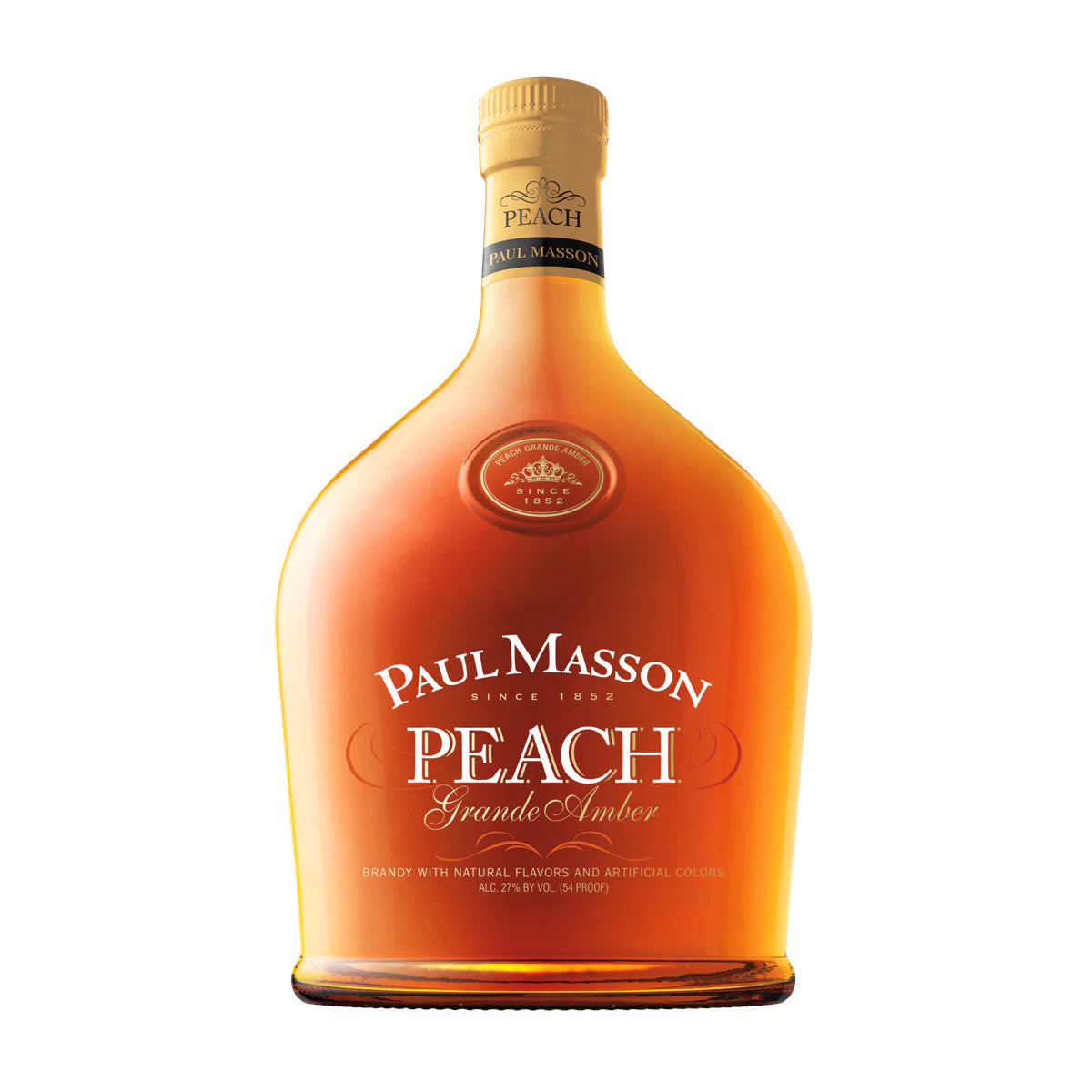 Paul Masson Brandy Grande Amber Peach - 750ML