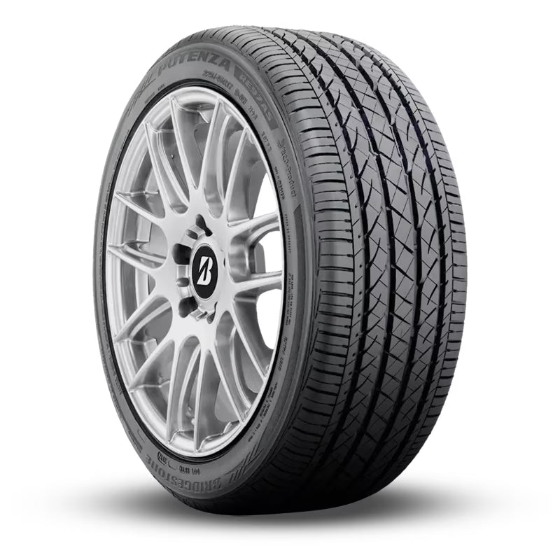 1 Bridgestone POTENZA RE97AS RFT 225/55R17 95V Run Flat All Season 55K Mileage BR000236 / 225/55/17 / 2255517