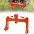 Dextrus 3 Pt Quick Hitch for Cat 1 & 2 Tractors Attachments With 2  Receiver Hitch 3000 lb