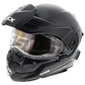 CKX Mission Carbon Fiber Electric Shield Snowmobile Helmet Black 512396