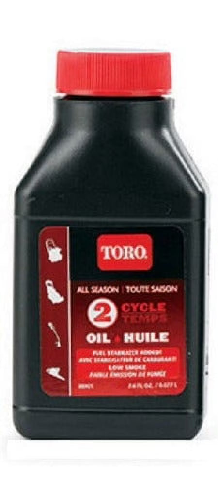 Toro 38901 2.6 oz Bottle Of 2 Cycle All-Season Oil With Fuel Stabilizer - Quantity of 48